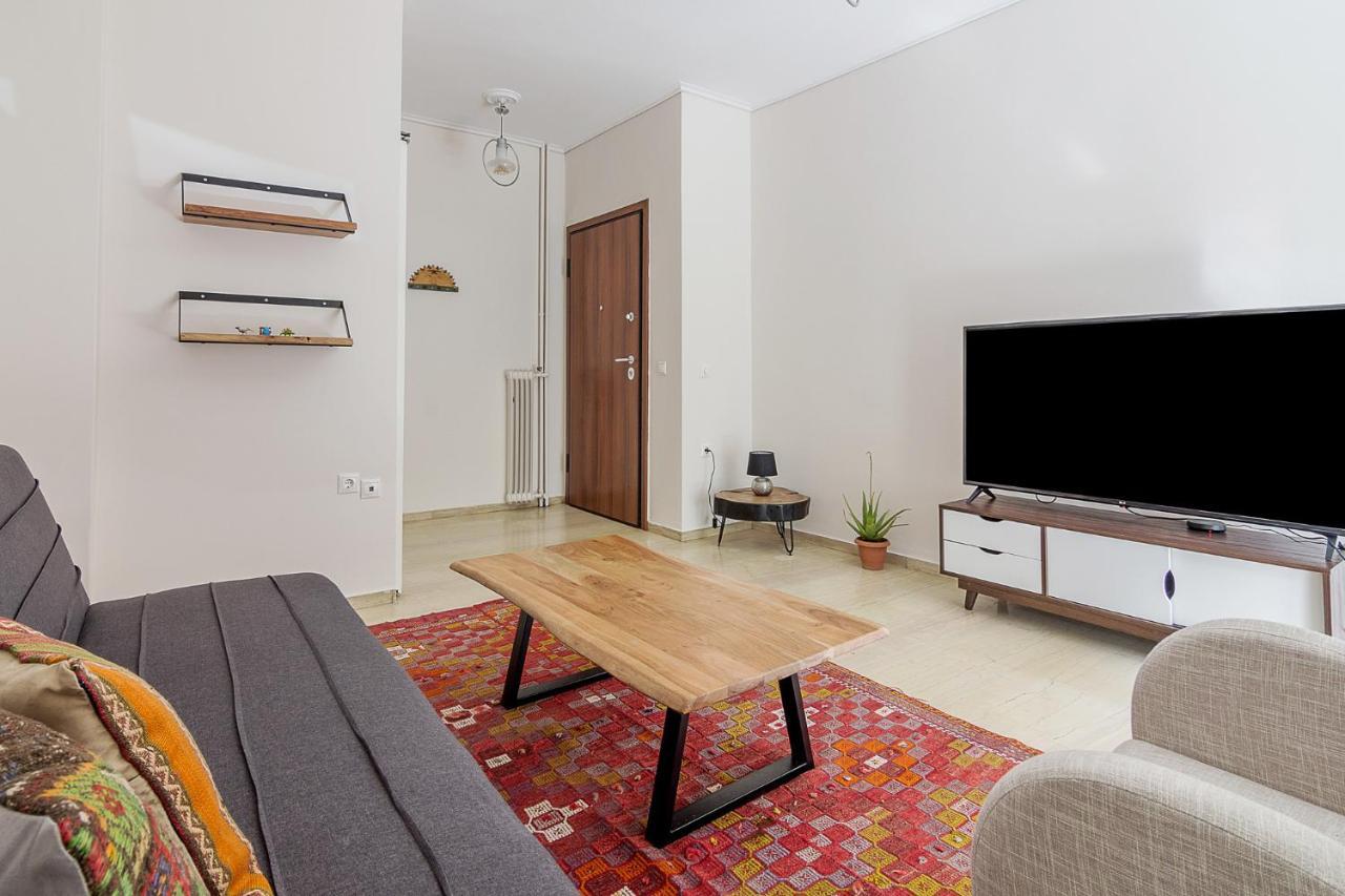 A Modern 2-Bedroom Apartment Near Areios Pagos Atena Exterior foto